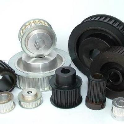 Synchronous pulley and shaft connection Synchronous pulley and shaft connection