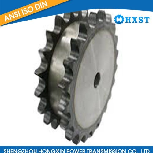 ANSI 35A-2 45T Plate wheels double  sprocket