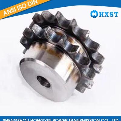 Double  Industrial Custom Drive Roller Chain Sprocket