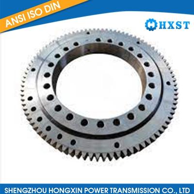 Double volleyball slewing bearing 02 series internal gear  