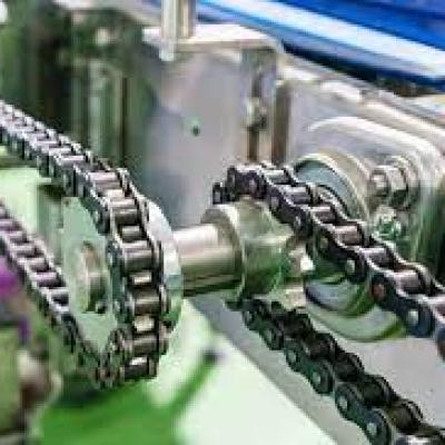 Conveyor Transmission Sprocket and Chain Application Conveyor Transmission Sprocket and Chain Application