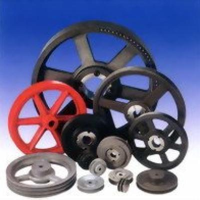 The difference between V-shaped pulley and other pulleys