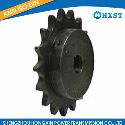 Black Oxidation Steel ASA40 Roller Chain Sprocket