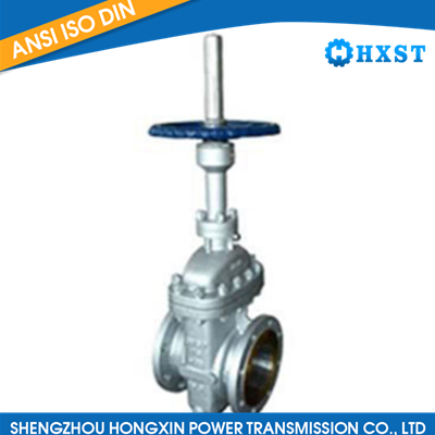 Flastic connection single -gate panels flat gate valve