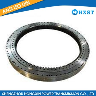 Internal gear slewing bearing