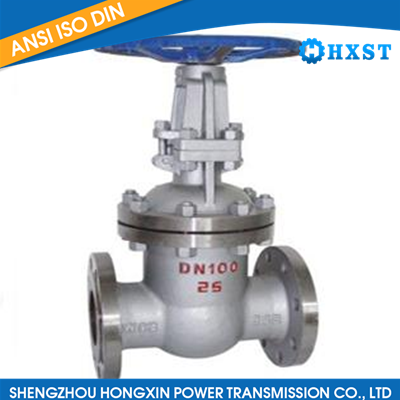 Manual wedge gate valve