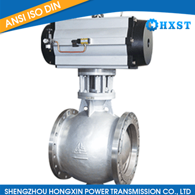 Pneumatic V -type wear resistance valve