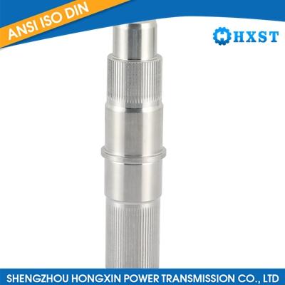 Stainless steel step axis