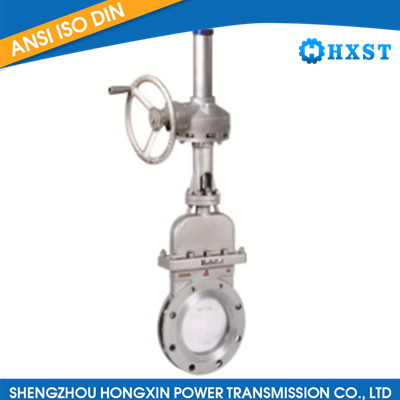 Wear -resistant knife gate valve