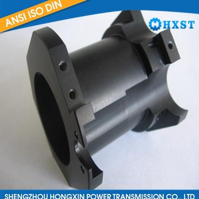 black anodized aluminum precision turned parts