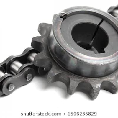 How to match the sprocket and shaft without a key