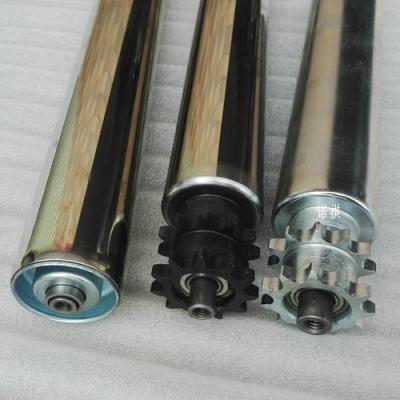 The difference between single-row chain drive and double-row chain drive of roller conveyor